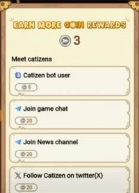 Ton链游Catizen是什么? Catizen(CATI币)空投教学