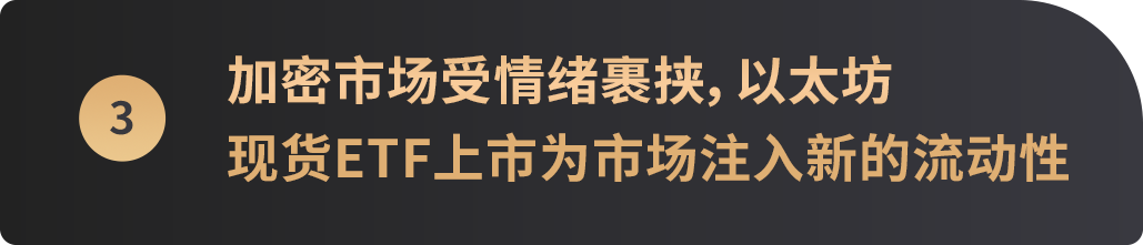 WealthBee宏观月报：美国降息倒计时或开启，以太坊十周年迎现货ETF上市，市场心情螺旋式修复