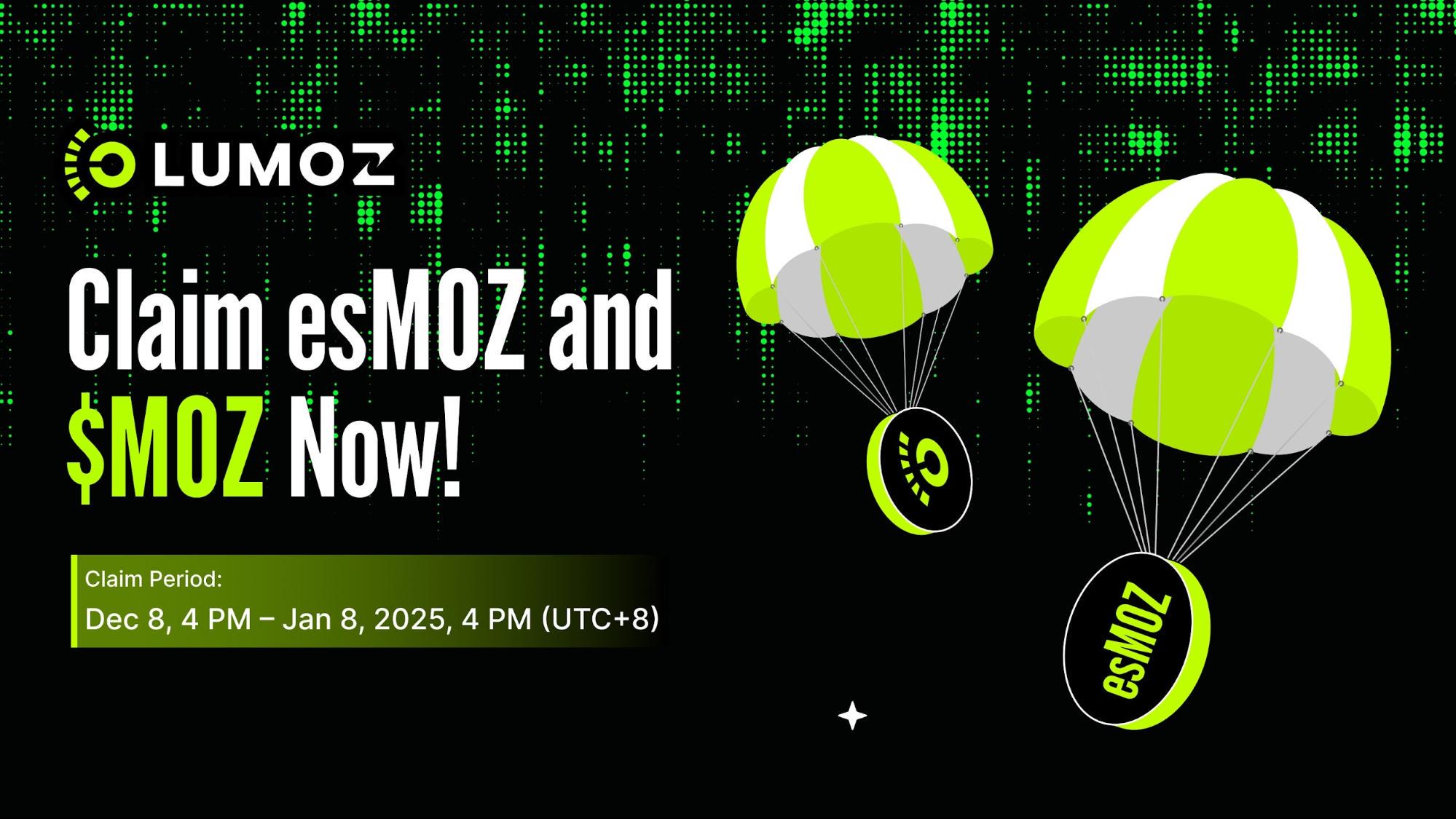 Lumoz Protocol 主网正式上线：MOZ代币与节点申领现已开放