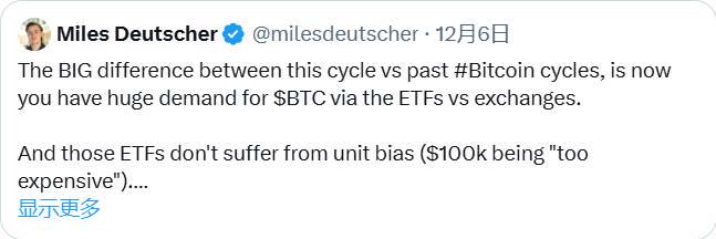 BTC破10万后的新征程：2025年冲击15万美元的10个理由